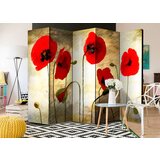  Paravan u 5 dijelova - Golden Field of Poppies II [Room Dividers] 225x172 | shoptok.hr
