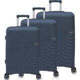GUSTAV VOSS Kovčki set 3/1 mix Monaco 64637, temno modra | Shoptok.si