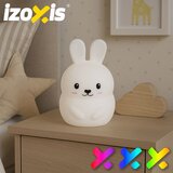 Izoxis dječja RGB noćna lampa zec s daljinskim | shoptok.hr
