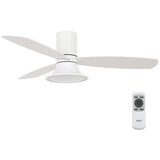  Lucci Air 210661-LED prigušiva plafonska lampa-ventilator FLUSSO 1xGX53/18W/230V drvo/bela+daljinski upravljač | Eponuda.com