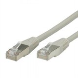 Secomp ROLINE S/FTP(PiMF) Cable Cat.7 with RJ45 Connector 500 MHz LSOH grey 0.5m | ePonuda.com
