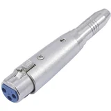 30226550 XLR adapter [1x XLR vtičnica 3-polna - 1x klinken vtičnica 6.3 mm (mono)], (20428072)