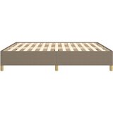  Okvir za krevet s oprugom smeđesivi 180x200 cm od tkanine | shoptok.hr