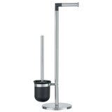 Wenko 21836800 - WC četka PARUS 25,5x57 cm nerđajući čelik/srebrna/crna | Eponuda.com