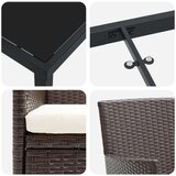  3-delni vrtnarski jedilni set Rjava Poli Ratan, (22087360) | Shoptok.si