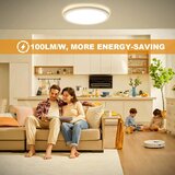 LEZOE 22cm LED stropna svetilka z daljincem | Shoptok.si
