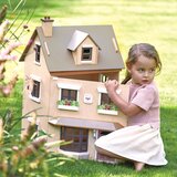 TENDER LEAF TOYS Lesena hišica za punčke - The Foxtail Villa, 16 kosov | Shoptok.si