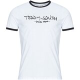 Teddy Smith Majice s kratkimi rokavi TICLASS MC Bela Cene