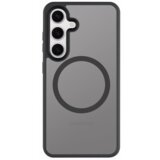 TACTICAL Asphalt MagForce silikonski ovitek za Samsung Galaxy S24 5G - prozorno črn | Shoptok.si
