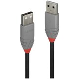 Lindy USB kabel USB 2.0 USB-A vtič\, USB-A vtič 2.00 m črna\, siva 36693, (20417065) | Shoptok.si