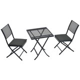Gardenson Set Za Balkon Samos, 5-Delno, Jeklo | Shoptok.si