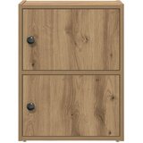 vidaXL Knjižna omara artisan hrast 40x24x52 cm inženirski les | Shoptok.si
