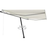 vidaXL samostojeća automatska tenda 400 x 300 cm krem Cijene