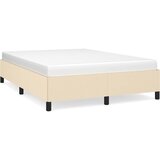  Okvir za krevet bez madraca krem 140 x 190 cm od tkanine | shoptok.hr
