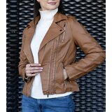 Gemre Beige biker jacket Miramelka | Shoptok.si