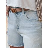 DStreet Spodenki damskie jeansowe SUMMER JEAN niebieskie | shoptok.hr