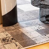 Kayoom RAVNO TKANA PREPROGA 80/150 cm tkano siva | Shoptok.si
