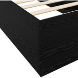  Krevetna konstrukcija Crni hrast 80 x 200 cm Konstruirano drvo | Eponuda.ba