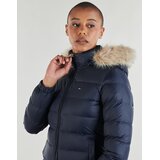 Tommy Jeans TJW ESSENTIAL HOODED DOWN COAT Tamno plava | shoptok.hr