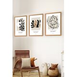 Wallity Set uramljenih MDF slika Myk3003-1, 3 dijela | Eponuda.ba