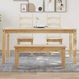  Blagovaonski stol PANAMA 160x80x75 cm od masivne borovine | shoptok.hr