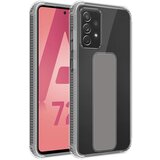 Cadorabo Ohišje, združljiv s Samsungom v sivi - zaščitni pokrov, narejen iz fleksibilnega silikona TPU z držalom in funkcijo stojala, (20593466) | Shoptok.si