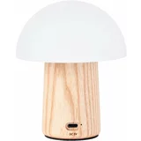 Gingko Prigušiva stolna lampa u prirodnoj boji sa staklenim sjenilom (visina 13 cm) Alice -