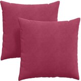 vidaXL Blazine za kavč 2 pcs Vinorodna rdeča 60 x 60 cm | Shoptok.si