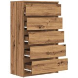 vidaXL Predalnik artisan hrast 60x36x103 cm inženirski les | Shoptok.si