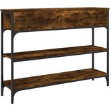  Konzolni stol boja hrasta 100 x 25 x 75 cm konstruirano drvo | shoptok.hr