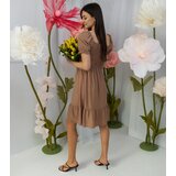 Gemre Bronze ruched mini dress Lorinka | shoptok.hr