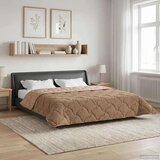  Zimska posteljnina Taupe 200 x 200 cm Mikrofibra in Teddy flis, (5000284618) | Shoptok.si