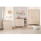 Roba Bež/v naravni barvi otroška posteljica z nastavljivo višino 70x140 cm Jil – | Shoptok.si