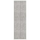 Pisarniška omara betonsko siva 60x32x190 cm iverna plošča, (20705290) | Shoptok.si