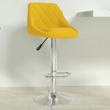 Furnova Barski stolček gorčično rumen žamet, (21948921) | Shoptok.si
