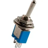 Prekidač, KIP, 250 V~/ 3 A, 13 x 8 x Ø 6 mm, 2 položaja - ST 302