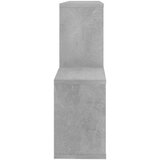 vidaXL zidna polica siva boja betona 100 x 18 x 53 cm od iverice | shoptok.hr