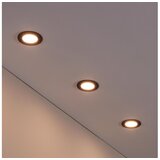 Eglo 31743 - Komplet 3x LED prigušiva svetiljka FUEVA-Z LED/2,8W/230V IP44 crna | Eponuda.com