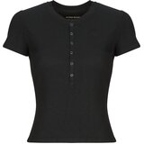 Guess GJ SS HENLEY WAFFLE Crna | shoptok.hr