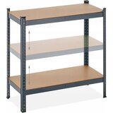 Metalna polica za spremanje MDF 180x90x40 cm | shoptok.hr