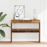  Konzolni stol Staro drvo 102x30x80 cm Konstruirano drvo | shoptok.hr
