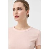 Guess Kratka majica ženski, roza barva | Shoptok.si