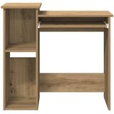  Radni stol s policama boja hrasta artisan 84x40x78 cm drveni | Eponuda.ba