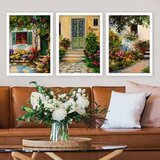 Wallity Set uramljenih slika 3BC_7547042, 3 Dela | ePonuda.com