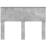  Uzglavlje s uzglavljem Betonski sivi 135 cm Konstruirano drvo | shoptok.hr