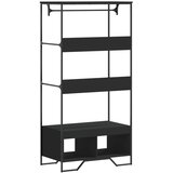  Ormar crni 90 x 50 x 180 cm od konstruiranog drva | Eponuda.ba