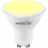 MAX-LED LED žarnica - sijalka GU10 6W (50W) ZATEMNILNA toplo bela 3000K
