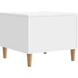  Stolić za kavu s ladicama Bijela visokog sjaja 49 x 50 x 40 cm - Bijela visokog sjaja | shoptok.hr