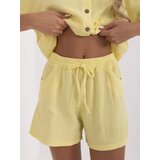 Italy Moda Shorts-MO-SN-ST108.12-light yellow | shoptok.hr