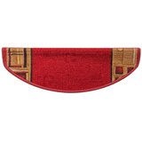  Otirači za stepenice samoljepljivi 5 kom 65x21x4 cm crveni | shoptok.hr